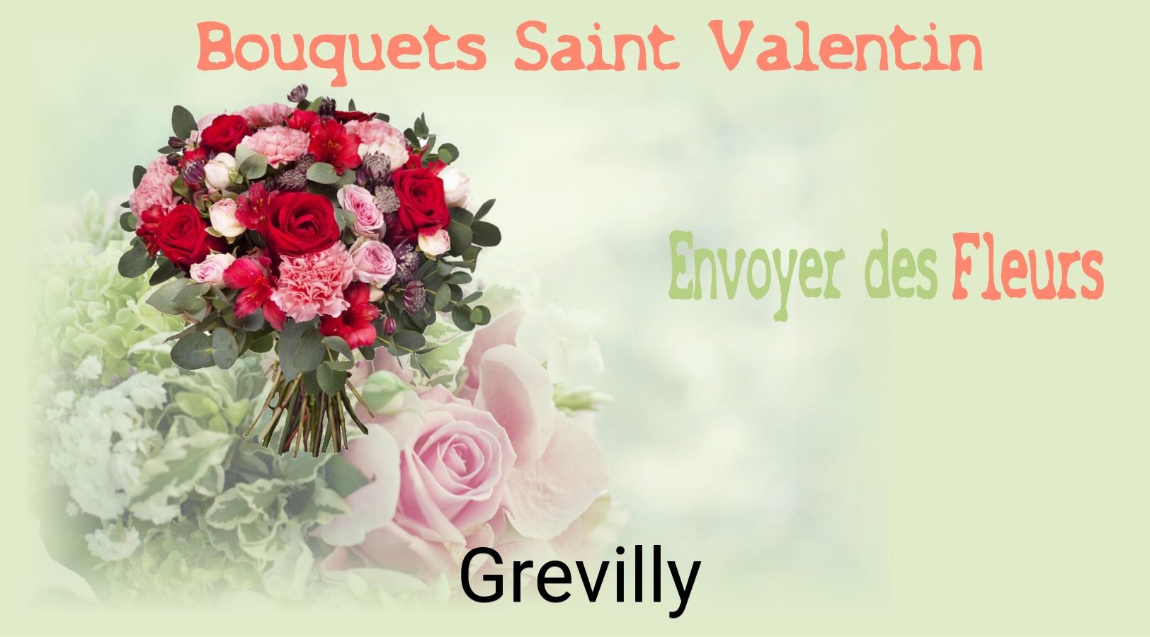 Roses de Saint-Valentin livrées à Grevilly